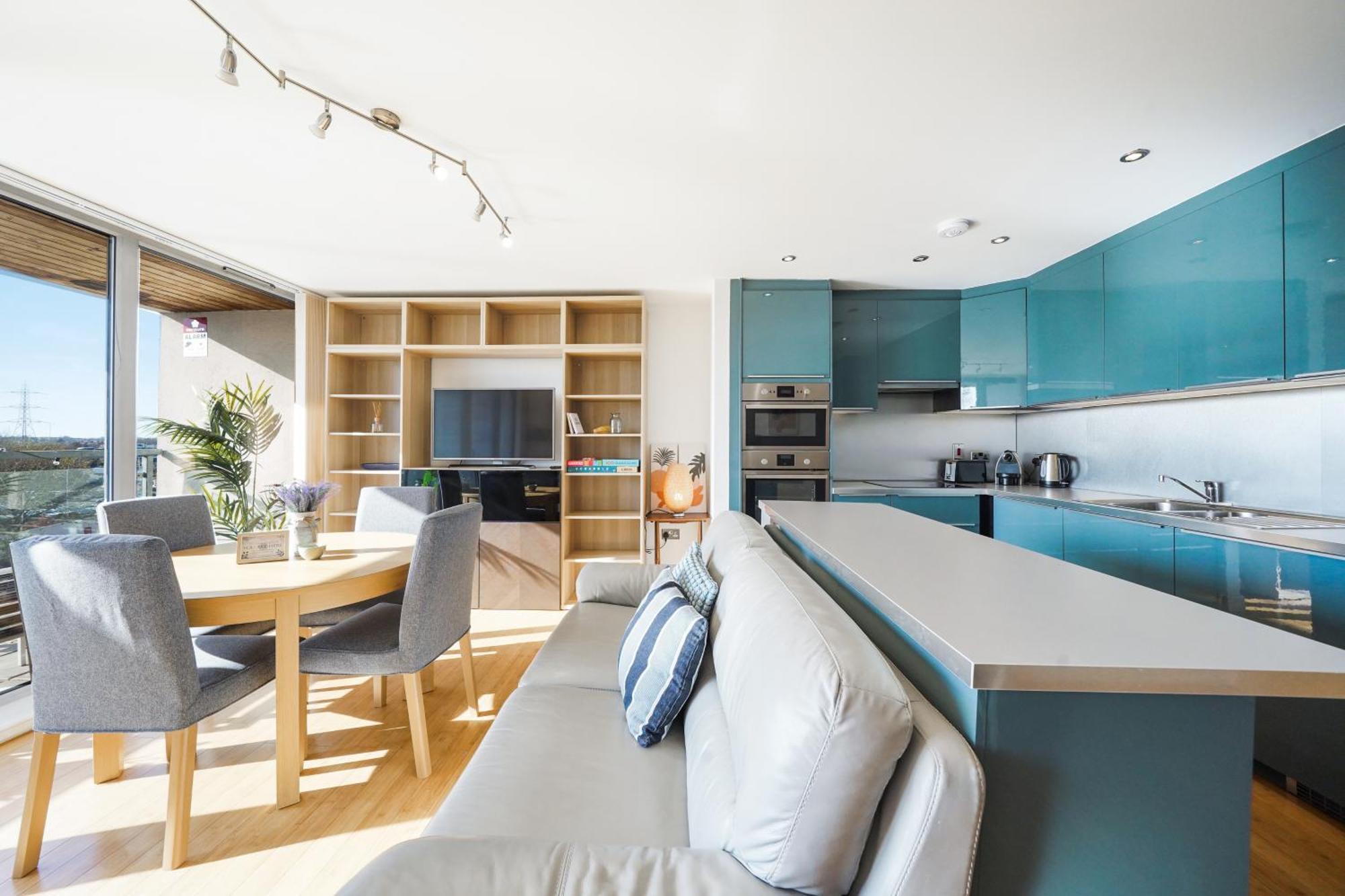 ברקינג City Riverside - 2 Bedroom & Free Parking מראה חיצוני תמונה